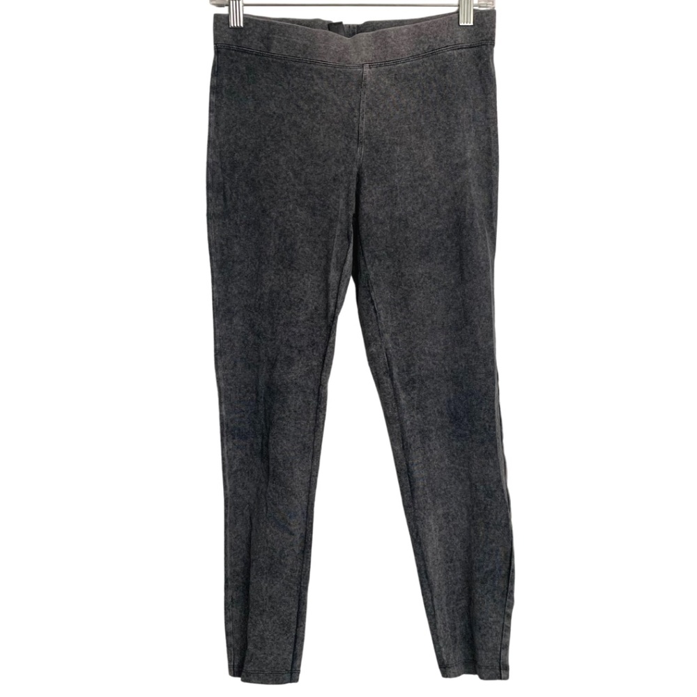 Express | Gray Faded Cropped Leggings